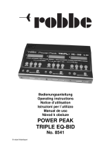 ROBBE Power Peak Triple EQ-BID Operating Instructions Manual