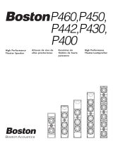 Boston P460 Manual de usuario