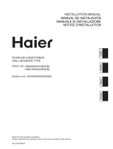 Haier 3HUM20HA03/R2(DB) Guía de instalación