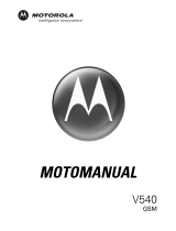Motorola MOT-V540 El manual del propietario