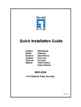 LevelOne NVR-0104 Guía de instalación