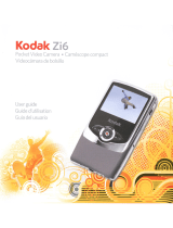 Kodak ZI6 - Pocket Video Camera Camcorder Manual de usuario