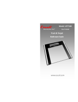 Escali TRACK & TARGET USTT180 Manual de usuario