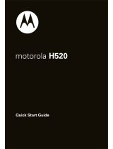 Motorola H520 Guía de inicio rápido