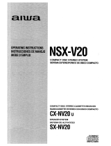 Aiwa CX-NV20 El manual del propietario