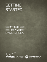 Motorola DROID BIONIC by Getting Started Manual