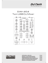 DJ-Tech DJM-303 Manual de usuario