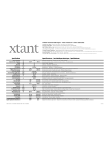 Xtant A1240A - TECHNICAL DATA REPORT Ficha de datos
