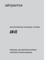 Akiyama AW-05 Manual de usuario