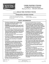 Maytag MDG25PD User Instructions