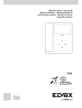 Elvox TAB Manual de usuario