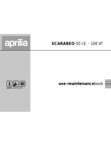APRILIA SCARABEO 50 I.E-100 4T - 2001 Manual de usuario