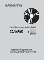 Akiyama CDJ-MP100 Manual de usuario