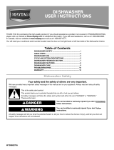 Maytag W10596270A Manual de usuario