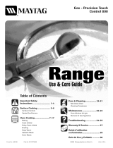 Maytag MGR5875QDS1 Manual de usuario