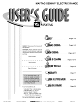 Maytag GEMINI MER6872BAB Manual de usuario