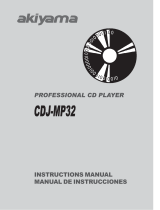 Akiyama CDJ-MP32 Manual de usuario