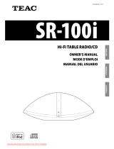 TEAC SR-100I El manual del propietario