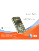 Motorola MOTO Q9H GLOBAL Manual de usuario