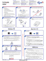 Lexmark N4000e - Print Server - USB Guía de inicio rápido