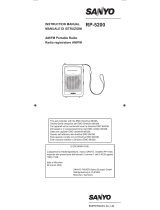 Sanyo RP-5200 Manual de usuario