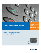 Aastra 5370ip Quick User Manual