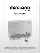 Miniland Baby baby pur Manual de usuario