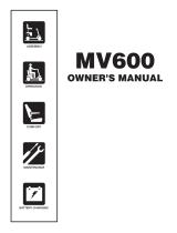 Pride MV600 El manual del propietario