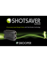 Snooper SHOTSAVER SLR500 Manual de usuario
