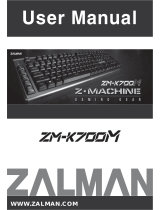 ZALMAN ZM-K700M Manual de usuario