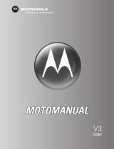 Motorola MOTORAZR V3 Motomanual