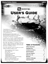 Maytag LAT-3 Manual de usuario