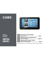 Coby Kyros MID7046 Series Guía de inicio rápido