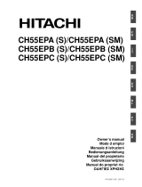 Hitachi CH55EPCSM El manual del propietario