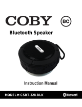 Coby CSBT-328-BLK Manual de usuario