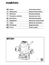 Maktec MT361 Manual de usuario