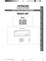 Hitachi RAK-18NH6A Manual de usuario