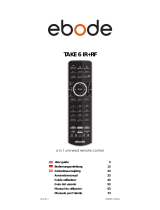 Ebode TAKE 6 IR+RF Manual de usuario