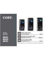 Coby MP620-4GB Manual de usuario