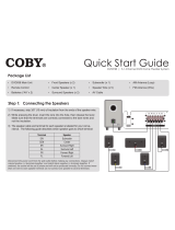 Coby DVD938 Guía de inicio rápido