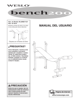 Weslo Bench 200 Manual de usuario