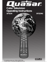 Quasar SP3234, SP3234U Operating Instructions Manual