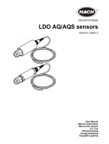 Hach LDO AQ sensors Manual de usuario