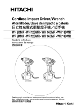 Hitachi WH 18DMR Handling Instructions Manual