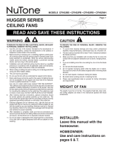 NuTone CFH52RB Guía de instalación