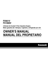 Kawasaki FX921V - El manual del propietario