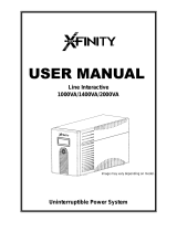 Comcast 1400VA Manual de usuario
