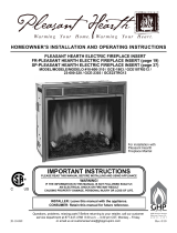 Pleasant Hearth GCE-2303 Homeowner's Installation And Operating Instructions Manual