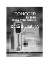Concord Camera DV2020 Guía de inicio rápido