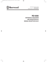 Sherwood RD-606I Operating Instructions Manual